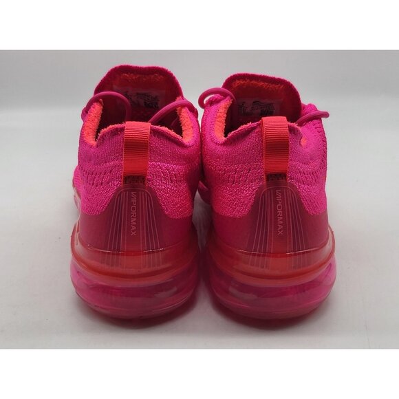 Nike Air Vapormax Flyknit 2023 Shoes Womens Size‎ 8 Pink Red Running DV6840-600 - Picture 6 of 9